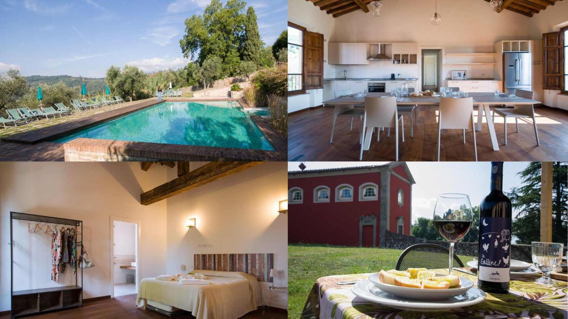 Agriturismo Villa Sardini ルッカ エクステリア 写真